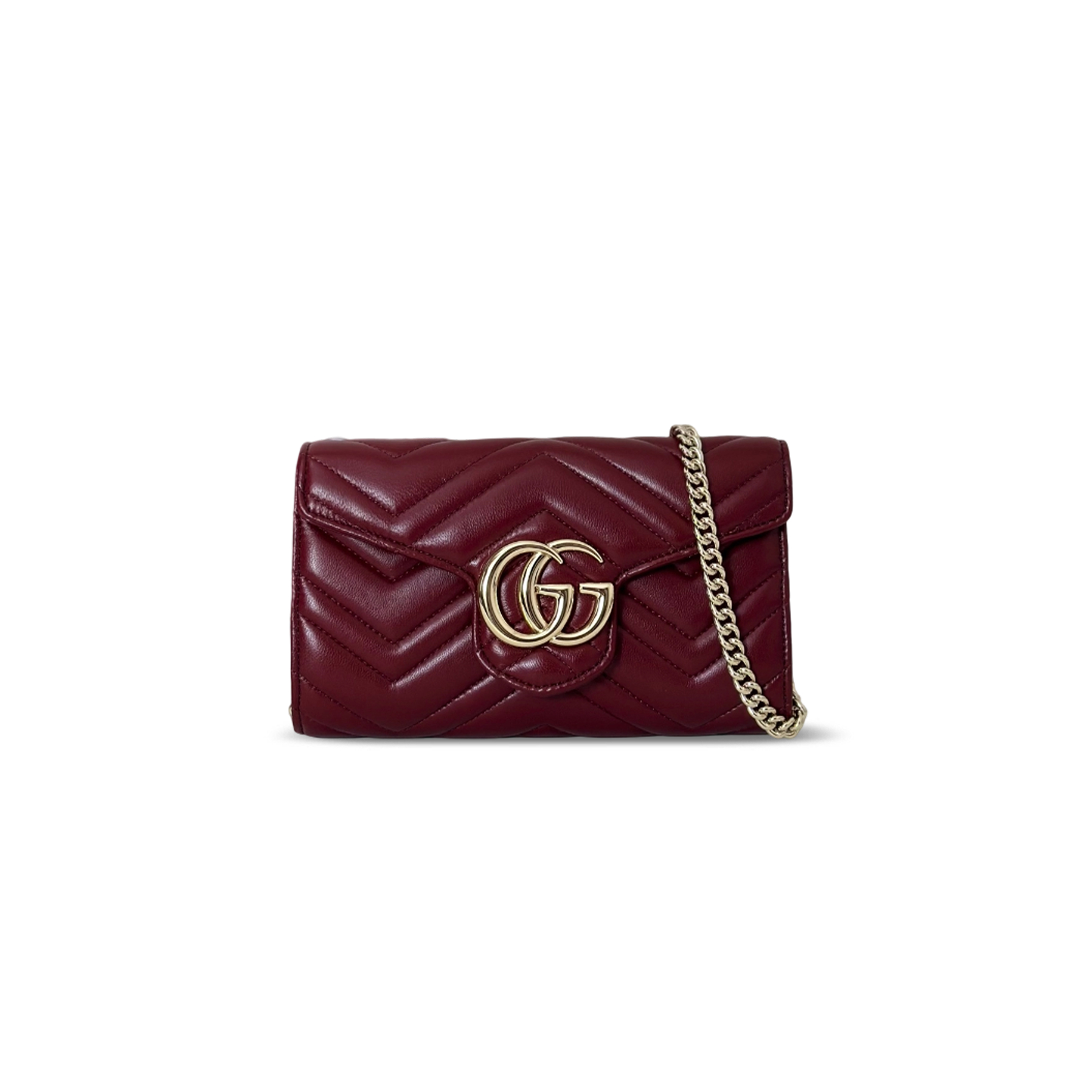 GUCCI GG MARMONT SERIES CHAIN WALLET 837745 (20*12*4cm)